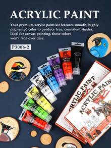 8 pièces MOBEE Ensemble de marqueurs acryliques professionnels métalliques & classiques, convient pour les débutants en apprentissage et les artistes professionnels pour la peinture avancée, cadeau de Noël et du Nouvel An, couleurs vibrantes faciles à utiliser, très beau - Ensembles - Voir 6