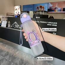 1pc 700ML Letter Cup, Highly Interesting, Can Be Assembled Into Different Words, Leak-Proof, Enjoy The Fun While Drinking, Suitable As Birthday Gift, Holiday Gift, Multi-Occasion Use - Multicolor - View 4