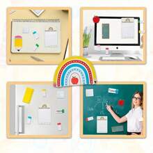 Teaching Is A Spiritual Craft "Sticky Note Paper Set - Colored Self-Adhesive Educational Design, Suitable For Teachers To Use - Including Notebooks, Planners, Pencil Cases, Etc. Ideal School Or Office Supplies, Teacher Gifts, Back To School Season, School Prizes, Birthday Gifts, Party Gifts, Holiday Gifts, Back To School Supplies, Back To School Season Gifts