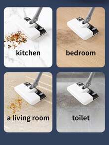 GENAI Mini Vacuum Cleaner - Portable High Suction Power - Dust Mite Removal - Suitable For Furniture And Car Interiors