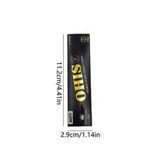 1/12/24张OHIS手卷纸，漂白木浆纸，110毫米，白色烟嘴，慢燃纸卷烟纸。手动卷烟纸小册子，吸烟配件。1张包含32片卷烟纸+32个过滤嘴。24张包含768片卷烟纸+768个过滤嘴。适用于节日派对、聚会、生日派对、圣诞节、父亲节、情人节，以及送给吸烟者的精美小礼物。 - 白色 - 查看 3