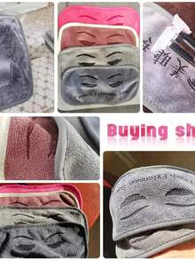 专业睫毛延长额头软毛巾贴纸支架嫁接睫毛垫托盘睫毛夹美容院工具 - 彩色 - 查看 6