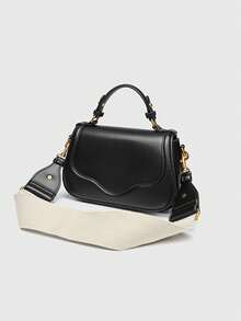 Dedoo Women's Bag 2025 New. Fashion Commuter Shoulder Bag Flip Preference Bag Portable Messenger Bag Bags - Black - View 2