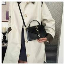 Stylish Retro Crossbody Handbag Women's Fashion Shoulder Bag Quality Korean Mini Square Bag Autumn New Arrival, School Backpack
