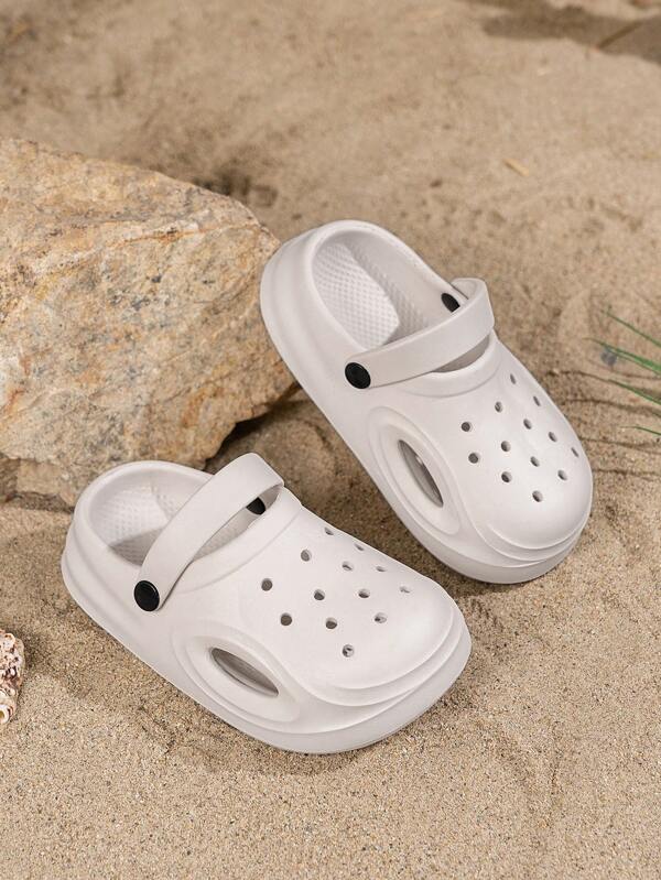 Sandalias de niño sin cordones, chanclas de playa de verano para niños, chanclas, zapatillas de baño de suela blanda