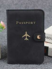 Couple's Travel Passport Holder Travel Passport Holder Cover Wallet For Men And Women Portable Card Case Multiple Functions ID Card Holder Travel Essential Accessories For Vacation Hotel Cruise Back To School
