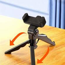 1Piece 360 ° Rotary Smartphone Tripod Stand - Extensible Selfie Stick - Universal Compatible, Omnidirectional Adjustable Stand For Seamless Photography And Video For Smartphones, Home,Travel,Work And Gifts For Family,Friends, Boyfriends, Girlfriends,Easter Day, Summer For Summer Vacation, Travel, Outdoor Activities, Live Streaming