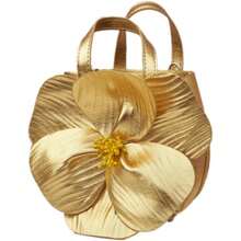 Women's Floral Clutch Purse PU Leather Flower Evening Bags Party Prom Handbag Wedding Crossbody Bucket Purse - Vàng - Xem 6