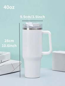 1pc Juicer Cup,Insulation Multicolor Insulated Stainless Steel Glass, Replacement Blades,Reusable Steel Water Bottle 40oz/1200ml, Travel Cup, Car Camping Coffee Mug, Birthday/Christmas Gift,Regular Water Cup - Multicolor - View 4