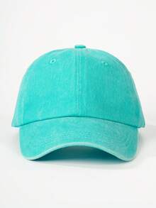 1pc Men's Washed Plain Baseball Cap, Adjustable Sun Protection Casual Hat For Outdoor, Spring Autumn Travel Beach Vacation, Unisex Y2K Style Cap - Baseball Cap - View 31