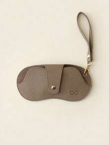 1个时尚太阳镜收纳袋，皮革眼镜盒，便携式悬挂旅行眼镜袋，理想的眼镜配件 - 多色2 - 查看 13