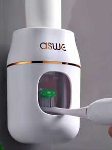 Automatic Toothpaste Squeezer & Holder - 1pc Space-Saving Bathroom Organizer, Easy Refills, No Waste!