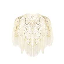 أثواب مع غطاء مترفّج مرصع بالترتر والخرز على النمط الرجعي لعام 1920، سترة قصيرة متنوعة الاستخدامات، أوروبا وأمريكا وعبر الحدود