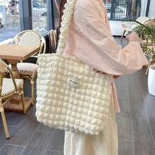 Yankee Clouds Bubble Clouds Shoulder Bag Vest Bag Women Student Simple Handbag Canvas Bag Canvas Bag