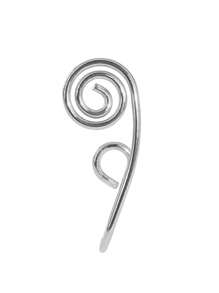 1pc Bohemian Stainless Steel Nose Hoop, Adjustable Size Multi-Color Butterfly & Circle Fake Nose Ring/Clip