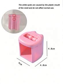 1pc Slouchy Sunflower Seeds Sheller Manual Peeling Tool, Slouchy Cow Shaped Manual Sunflower Seed Sheller, Cute Creative Cartoon Plastic Shelling Tool For Nuts, Portable Household/Outdoor Camping Hiking Slouchy Sunflower Seeds Sheller Manual Peeling Tool, Cartoon Watermelon Seed Mini Plastic Toy, Small & Portable, Cute Slouchy Manual Toy, Kitchen Supplies, Batteries Not Included