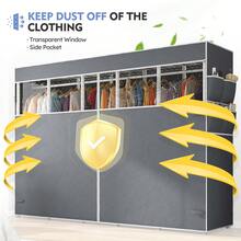 Closet Racks - Beyaz - Görünüm 3