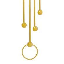 YUNRUX Metal Angel Wings, Angel Wings Metal Wall Art, Angel Wall Sculpture - 金色 - 查看 10