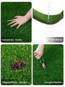 Waterproof & Leakproof Puppy Training Pad | Artificial Grass Pet Toilet Mat | Indoor/Outdoor Decorative Synthetic Turf Accessory - Multicolor - View 5