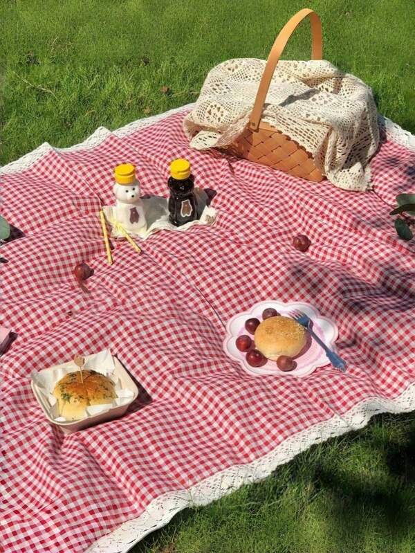 Picnic Mat, Outdoor Tablecloth, Camping Pad, Waterproof Picnic Blanket, Thickened Picnic Groundsheet, Portable Home Picnic Mat, Suitable For Spring And Summer Outings