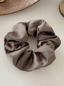 3/5/7pcs Solid Color Minimalist Scrunchie - Elegant & Versatile Hair Tie For Women, High-End Ponytail Holder For Everyday Styling, Hair Accessory ,Hair Accessories, Scrunchy Hair Ties