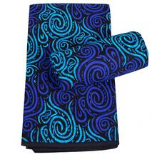 BintaRealWax African Fabric 6 Yards Polyester Kente Print Wax Cloth Ankara Sew Fabric - FP6623 - View 4