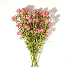 3Pcs Artificial Roses, PE Pink Foam Roses, White Simulation Roses, Perfect For Home Decoration, Vase Decoration, Photography Props Flowers, Room Decoration Aesthetics Gift