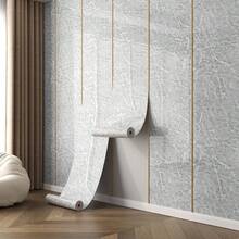 1 pieza Papel pintado impermeable y antióleo con diseño de mármol gris para decorar cocina, baño y muebles del hogar, adhesivo brillante, rodillo de papel pintado con patrón de mármol para renovar