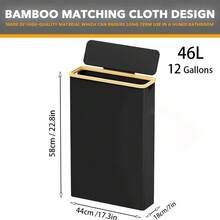 Large Capacity Foldable Fabric Storage Basket - Multi-Functional Laundry Hamper & Tissue Paper Organizer With Dual Handles, Bohemian Style Rectangular Design For Bathroom, Bedroom, Kitchen Organization, Laundry Organization And Storage, Home Organization, Elegant Textured Finish, Sturdy Handle Feature, Compartmentalized Interior, Laundry Baskets - Multicolor - View 3