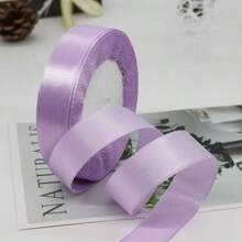 Rainbow Ribbon Solid Series 10 Colors Double Sided Satin Ribbon Used For Gift Packaging, Happy Birthday Party Decoration, Wedding Decoration, And Bouquet Decoration