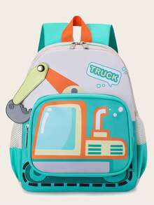 新款可爱卡通儿童背包 - 彩色 - 查看 3