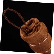 1pc, Natural Palm Cleaning Brush, Dish Brush, Pot Brush, Can Be Used In The Kitchen Without Damaging The Non-Stick Coating Of The Pot, With Soft Hair For Household Cleaning Brush, Cleaning Supplies, Cleaning Tool Handcrafted Brown-Haired Purple Bamboo-Handled Tea Brush, Tea Set Accessory, Brush Person Kitchen Brush With Ergonomic Handle Multipurpose Dish Brush For Removal Compact Design For Dishes Bowls Tea Brush Supplies