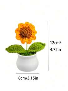 Handmade Simulation Sunflower Potted Plant, Home Decoration, Car Ornament, Office Decoration,Table Decoration,Teacher's Day Gifts, Birthday Gifts, Mother's Day Gifts, Thanksgiving Gifts,Artificial Flower,Home Decor,Kitchen Decor Decor,Room Decor,Christmas Decor,Party Decor,Decorative Crafts,Desk Ornaments,Table Decorative Ornaments,Party Gift Decorations,Christmas Decorations,Christmas Gift.