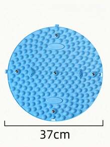 1 قطعة حصيرة تدليك القدم بالضغط - لاستخدام المنزلي - حصيرة قدم مؤلمة للغاية - حصيرة قدم دائرية للأصابع - حصيرة ضغط لتدليك القدم - حصيرة ضغط للكبار - تربط بين الأوعية الدموية - موديل خطوة جري بطيئة - سيليكون ناعم - حصيرة قدم للوقوف