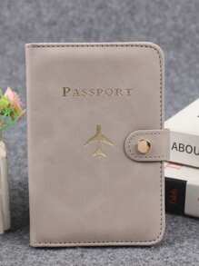 Couple's Travel Passport Holder Travel Passport Holder Cover Wallet For Men And Women Portable Card Case Multiple Functions ID Card Holder Travel Essential Accessories For Vacation Hotel Cruise Back To School