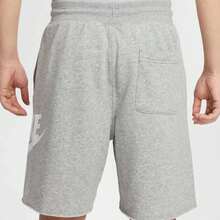 Nike 男士 NK CLUB ALUMNI FT SHORT 运动针织短裤 FQ4951-063 - 灰色 - 查看 2