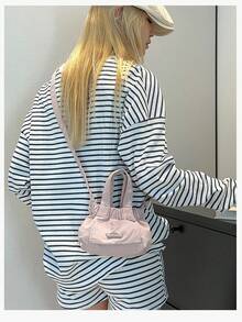 Japanese-Korean Style Model - Small Foldable Women's Crossbody Shoulder Bag - Lightweight, Suitable For Mobile Phones