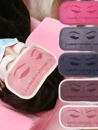 Outil de beauté pour salon : Supportkpour extension de cils professionnelle, tampon doux pour le front, porte-cils greffés, plateau de support de cils
