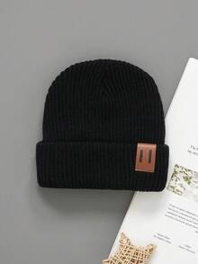 3pcs Knit Newborn Baby Hat Winter Spring Kids Beanie Cap For Girls Boys Infant Accessories Children Hats Elastic - Multicolor - View 3