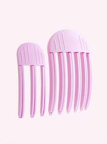 Lazy Person's High Forehead Magic Tool, Seamless Hair Clip, Wind-Shaped Comb, Hair Root Setting, Hair Clip, No Damage To Hair, High Foreheads Fluffy Clip, Bangs Magic Tool, Female High Forehead Hair Pad, Fixed Hair Clip, Lazy Person's Flat Head Magic Tool.