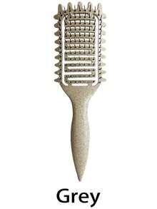 通风卷发梳，适用于卷发、波浪发和卷曲发 - 气流空心设计，可快速干燥并增强卷发，防毛躁顺发梳，干湿两用，轻巧无拉力梳，适合儿童、青少年和小女孩，非常适合旅行、居家、沙龙 - 彩色 - 查看 16