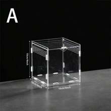 High Transparency Leak-Proof Acrylic Terrarium For Snakes And Lizards - Easy Clean, Breathable Design For Pet Care And Observation, Rectangle Shape