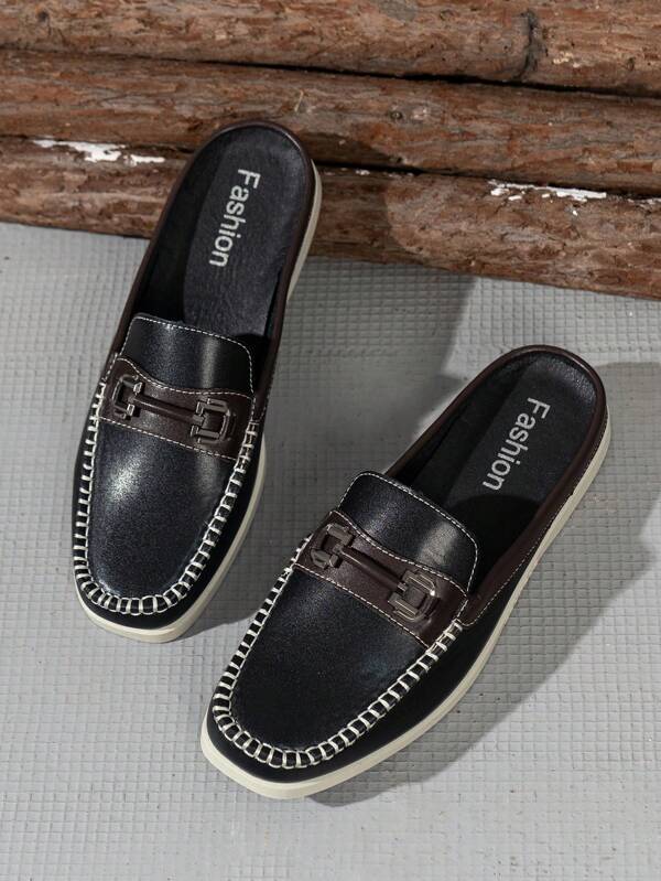 1 Pair Men's Slip-On PU Leather Loafers, Lightweight, Soft, Versatile And Elegant Business Party Shoes, Suitable For All Seasons