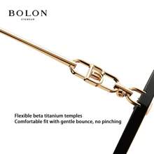 Bolon Sommer-Cateye-Sonnenbrille für Damen, quadratischer Metallrahmen, polarisierte Sonnenbrille, Blendschutz für das Autofahren im Freien, lässt Ihr Gesicht schlanker und kleiner aussehen, gleiche Sonnenbrillen-Accessoires wie Prominente BL5091