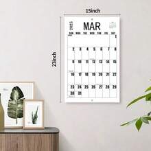 Large Wall Calendar 2025-2026, Big Grid Jumbo Calendar 23 X 15 Inches Runs From Now To Jul 2026, Large Print Wall Calendar Perfect For Planning, Organizing, And Scheduling Your Life - 1 - View 6