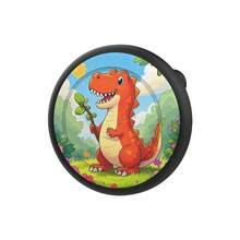 2pcs Creative Cartoon Pattern Soft Silicone Protective Case Compatible With Apple AirTag, Clothing Brooch, Pet Collar, Backpack, GPS Tracker, Anti-Drop Cover - Multicolor - View 6