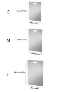 1 块钛砧板 - 100% 纯钛厨房砧板，易于清洁，双面砧板，可切肉、水果和蔬菜 - 彩色 - 查看 8
