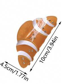 Women's Hair Clips, Sweet Rhinestone French Croissant Hair Claws, Unique Cute Accessories Suitable For Daily Wear, Party, Travel, Versatile Hair Accessories Women Claw Clips Fall Winter For Vacation Outfits Woman