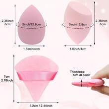 mik&joe 12pcs Makeup Sponge Blenders, Beauty Eggs For Cosmetic Powder Foundation Make-Up Tools Accessories