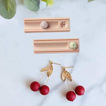 Máquina de furar contas de argila de polímero - Ferramenta de perfuração para furar contas de argila, brincos e joias